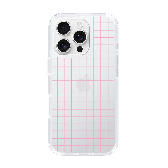 Slim Protection Case［ Original - Favorite Color Check - Pink ］