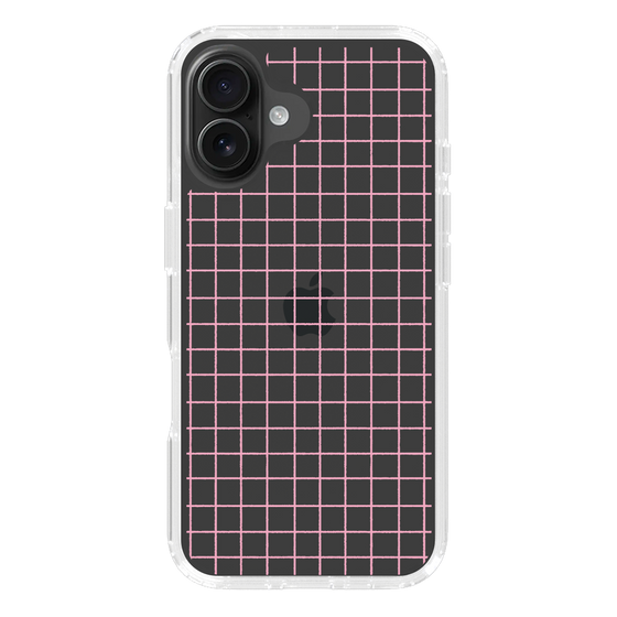 Slim Protection Case［ Original - Favorite Color Check - Pink ］