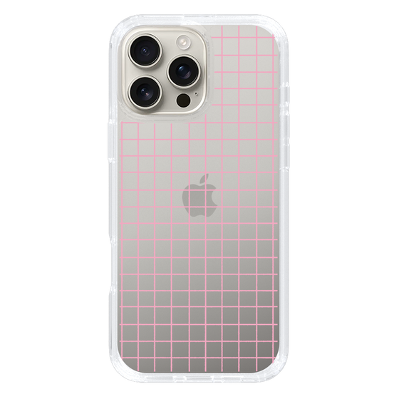 Slim Protection Case［ Original - Favorite Color Check - Pink ］