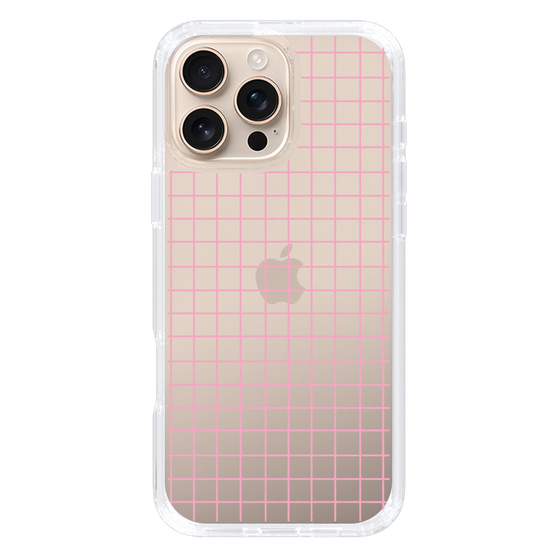 Slim Protection Case［ Original - Favorite Color Check - Pink ］