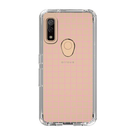 Slim Protection Case［ Original - Favorite Color Check - Pink ］