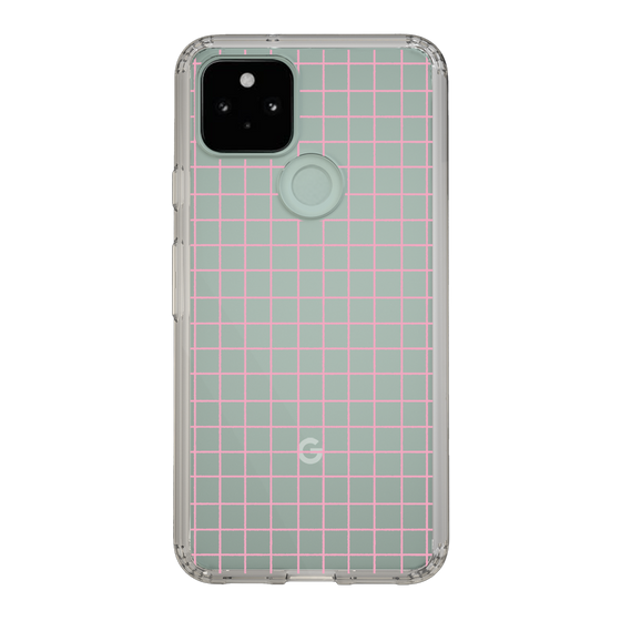 Slim Protection Case［ Original - Favorite Color Check - Pink ］