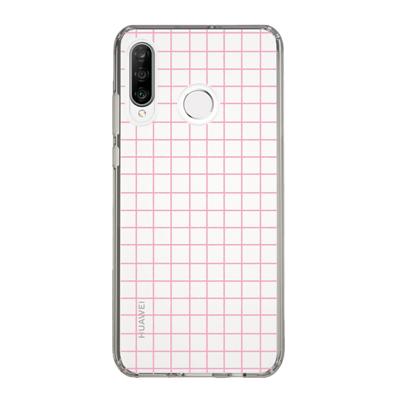 Slim Protection Case［ Original - Favorite Color Check - Pink ］