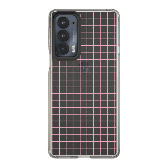 Slim Protection Case［ Original - Favorite Color Check - Pink ］
