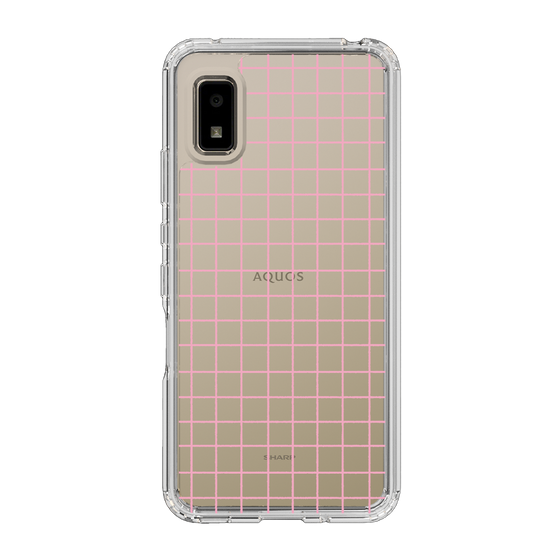 Slim Protection Case［ Original - Favorite Color Check - Pink ］