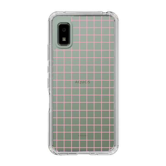 Slim Protection Case［ Original - Favorite Color Check - Pink ］