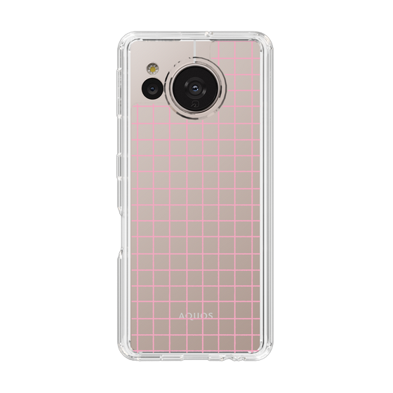 Slim Protection Case［ Original - Favorite Color Check - Pink ］