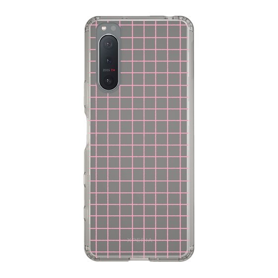 Slim Protection Case［ Original - Favorite Color Check - Pink ］