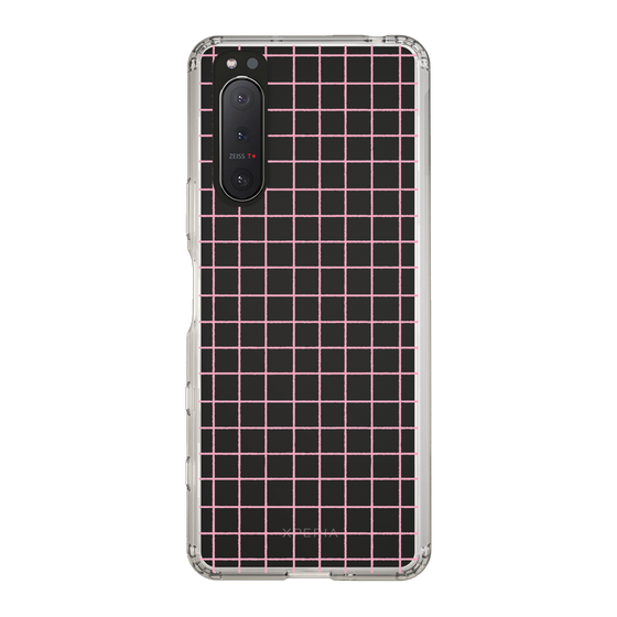 Slim Protection Case［ Original - Favorite Color Check - Pink ］