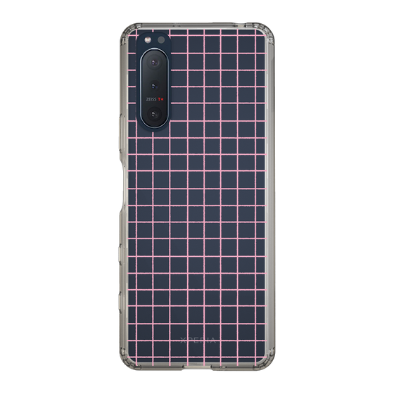 Slim Protection Case［ Original - Favorite Color Check - Pink ］