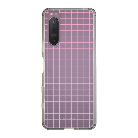 Slim Protection Case［ Original - Favorite Color Check - Pink ］