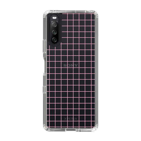 Slim Protection Case［ Original - Favorite Color Check - Pink ］