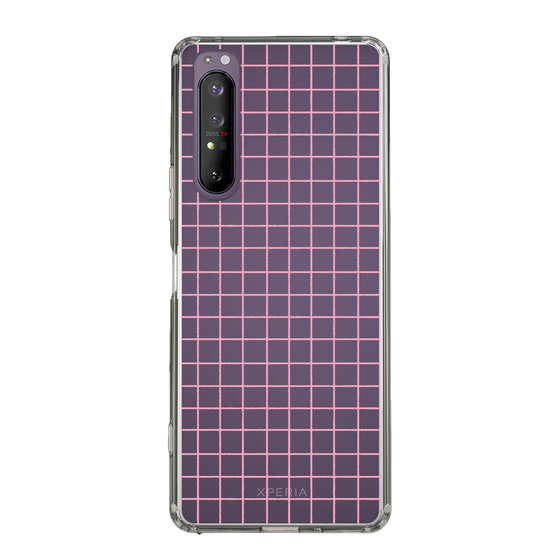 Slim Protection Case［ Original - Favorite Color Check - Pink ］