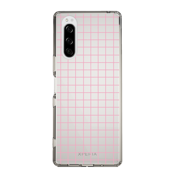 Slim Protection Case［ Original - Favorite Color Check - Pink ］
