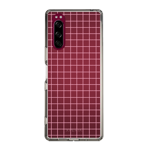Slim Protection Case［ Original - Favorite Color Check - Pink ］