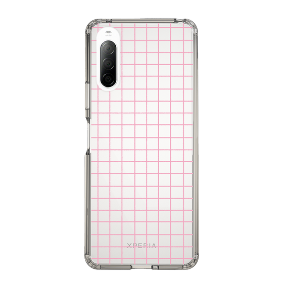 Slim Protection Case［ Original - Favorite Color Check - Pink ］