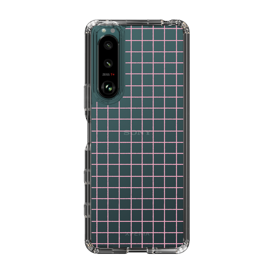 Slim Protection Case［ Original - Favorite Color Check - Pink ］