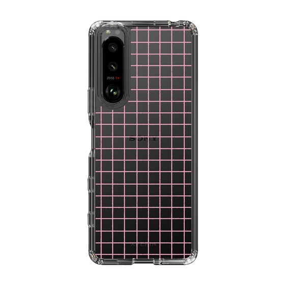 Slim Protection Case［ Original - Favorite Color Check - Pink ］