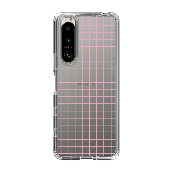 Slim Protection Case［ Original - Favorite Color Check - Pink ］