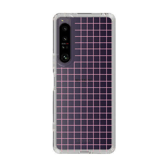 Slim Protection Case［ Original - Favorite Color Check - Pink ］