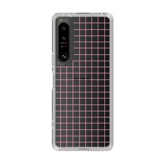 Slim Protection Case［ Original - Favorite Color Check - Pink ］