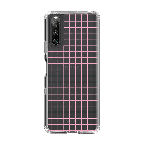 Slim Protection Case［ Original - Favorite Color Check - Pink ］