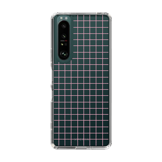 Slim Protection Case［ Original - Favorite Color Check - Pink ］