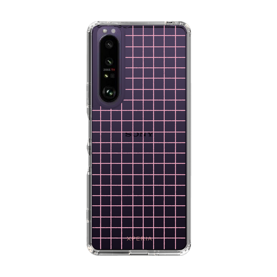 Slim Protection Case［ Original - Favorite Color Check - Pink ］