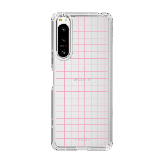 Slim Protection Case［ Original - Favorite Color Check - Pink ］