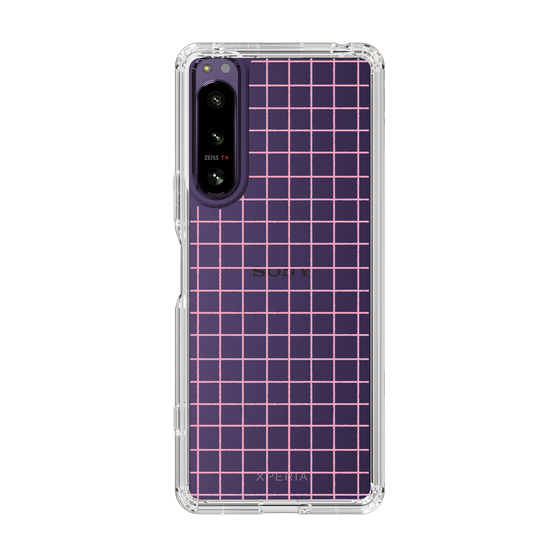 Slim Protection Case［ Original - Favorite Color Check - Pink ］