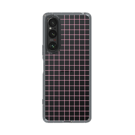 Slim Protection Case［ Original - Favorite Color Check - Pink ］