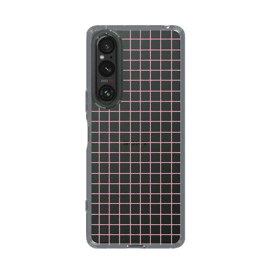 Slim Protection Case［ Original - Favorite Color Check - Pink ］