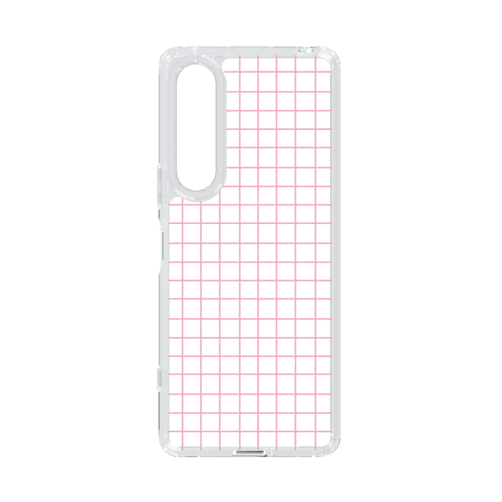 Slim Protection Case［ Original - Favorite Color Check - Pink ］