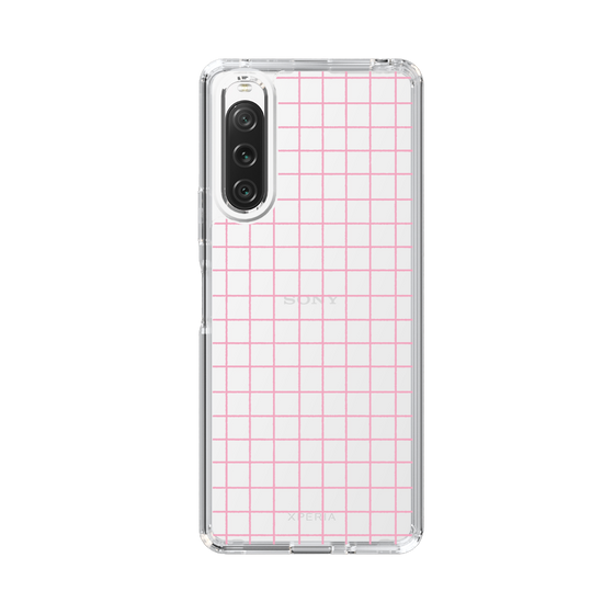 Slim Protection Case［ Original - Favorite Color Check - Pink ］