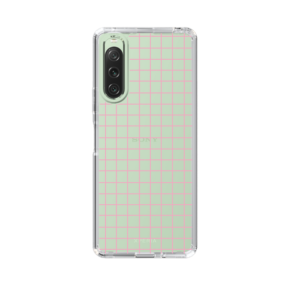 Slim Protection Case［ Original - Favorite Color Check - Pink ］