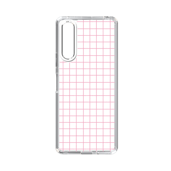 Slim Protection Case［ Original - Favorite Color Check - Pink ］