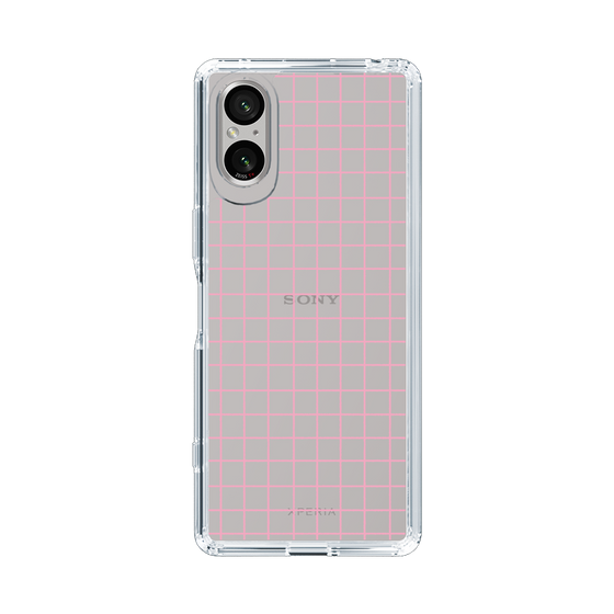 Slim Protection Case［ Original - Favorite Color Check - Pink ］