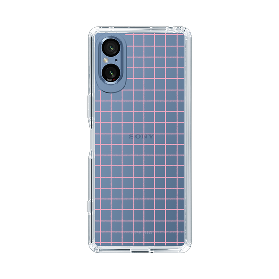 Slim Protection Case［ Original - Favorite Color Check - Pink ］
