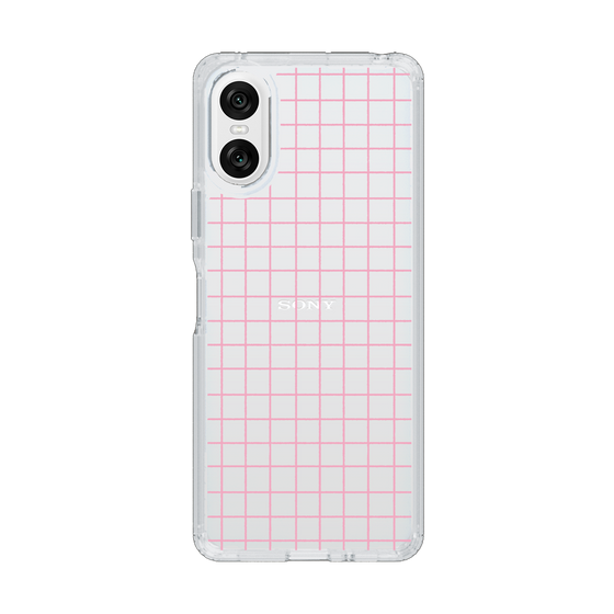 Slim Protection Case［ Original - Favorite Color Check - Pink ］