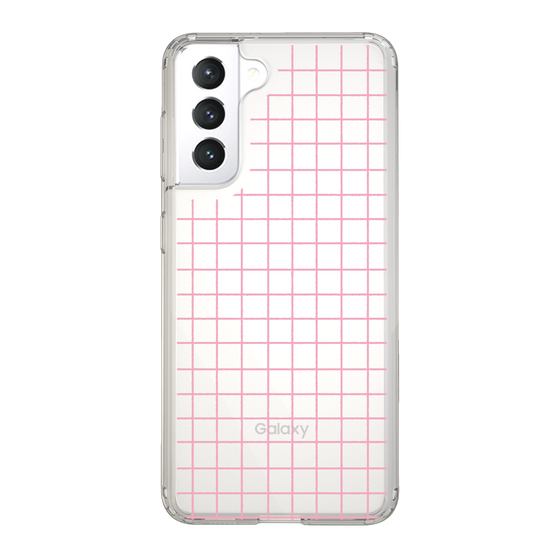 Slim Protection Case［ Original - Favorite Color Check - Pink ］