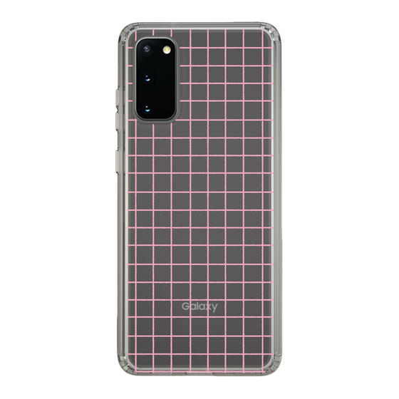 Slim Protection Case［ Original - Favorite Color Check - Pink ］