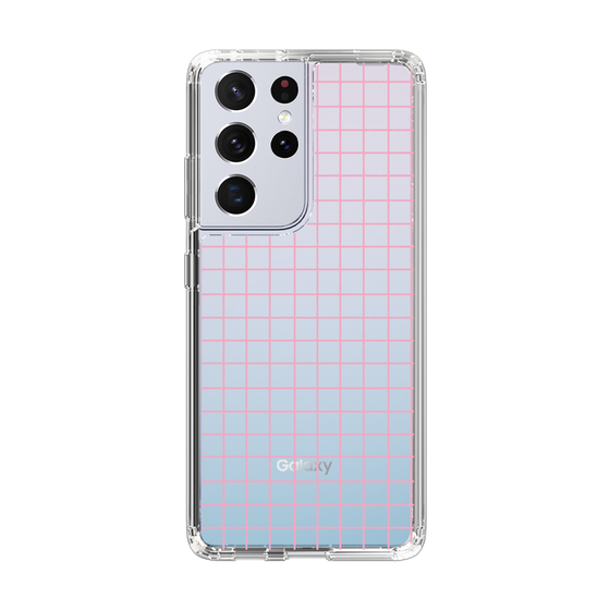 Slim Protection Case［ Original - Favorite Color Check - Pink ］