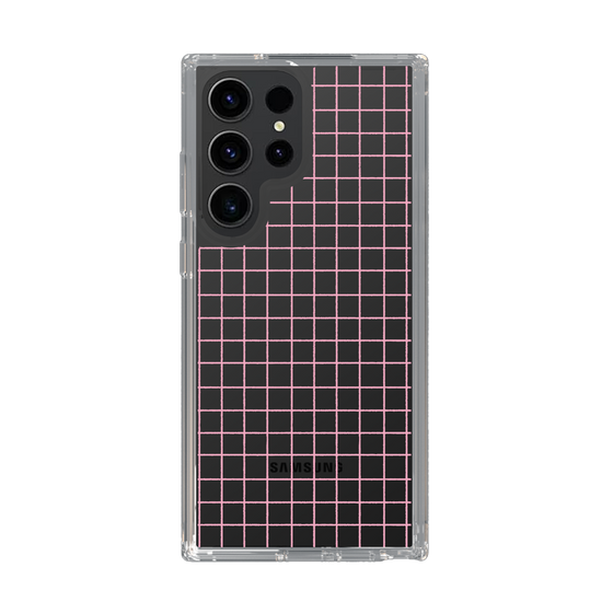 Slim Protection Case［ Original - Favorite Color Check - Pink ］
