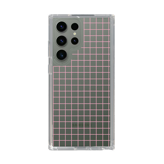 Slim Protection Case［ Original - Favorite Color Check - Pink ］