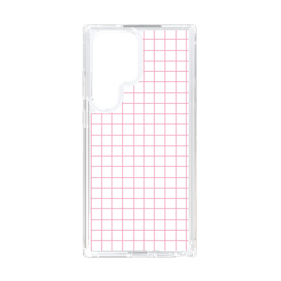 Slim Protection Case［ Original - Favorite Color Check - Pink ］