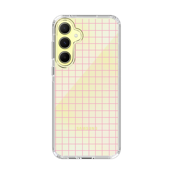 Slim Protection Case［ オリジナル - 推し色チェック - ピンク ］