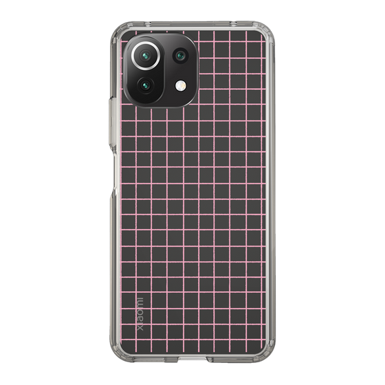 Slim Protection Case［ Original - Favorite Color Check - Pink ］