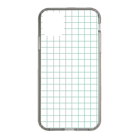 Slim Protection Case［ Original - Favorite Color Check - Green ］