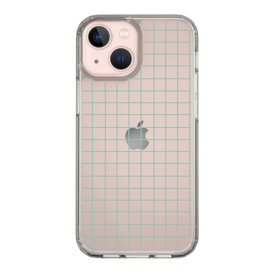 Slim Protection Case［ Original - Favorite Color Check - Green ］