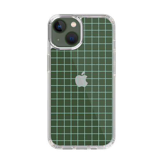 Slim Protection Case［ Original - Favorite Color Check - Green ］